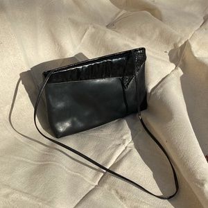 Salvatore Ferragamo Black Leather Bag